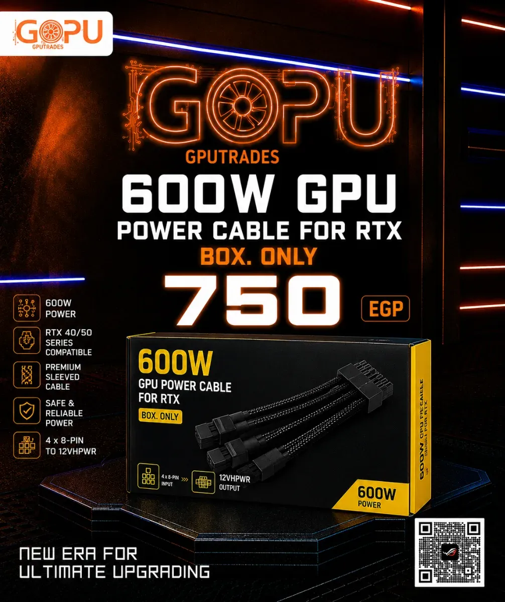 600W CAPLE FOT RTX 5000 4000